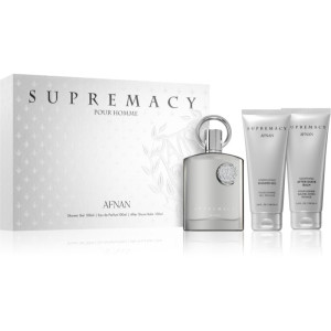 Afnan Supremacy Silver Coffret cadeau pour homme