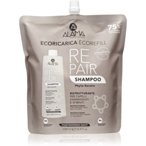 Alama Professional Repair Shampoo Vernieuwende Shampoo Eco Refill 1000 ml