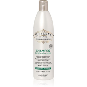Alfaparf Milano Il Salone Milano Keratin uudistava shampoo vaurioituneille hiuksille 500 ml
