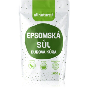 Allnature Epsom salt Oak Bark Badzout 1000 g