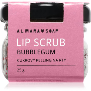 Almara Soap Lip Scrub Suiker Peeling voor Lippen Bubblegum 25 g