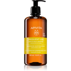 Apivita Frequent Use Gentle Daily Shampoo shampoo jokapäiväiseen käyttöön sisältää kamomillaa 500 ml