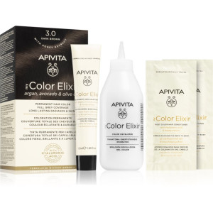 Apivita My Color Elixir Hårfarve Ammoniakfri Skygge 3.0 Dark Brown 1 stk.