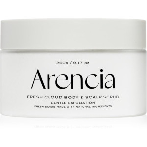Arencia Fresh Cloud White Tea & Neroli gommage doux corps et cheveux 260 g