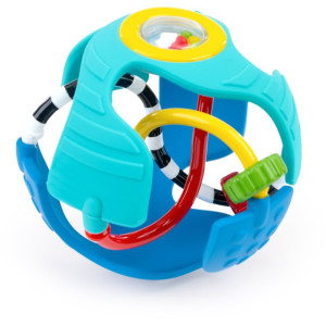 Baby Einstein Rattle & Senseâ„¢ minge senzorialÄƒ pentru dentiÈ›ie 3m+ 1 buc