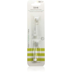 BBLÜV Sönik capete de schimb pentru periuta de dinti Infant 0-18m 2 buc