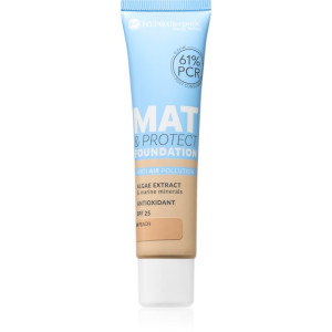 Bell Hypoallergenic Mat & Protect Langaanhoudende Matte Make-up SPF 25 Tint 04 Peach 30 g