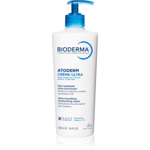 Atoderm Créme Ultra Crema Corporal Nutritiva Para Piel Normal A Seca Y Sensible Sin Perfume 500 Ml