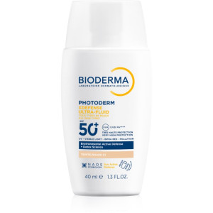 Bioderma Photoderm XDefense Tinted Beskyttende, tonet ansigtsvæske SPF 50+ Skygge 01 Very Light 40 ml