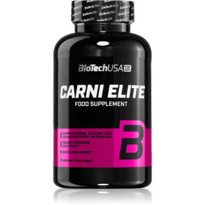 BioTechUSA Carni Elite capsules pour maintenir un niveau normal de sucre dans le sang 150 g