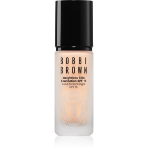 Bobbi Brown Weightless Skin Foundation SPF 15 Mini Langaanhoudende Matte Make-up met Hydraterende Werking Tint Warm Porcelain 13 ml