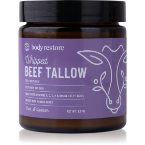 Body Restore Whipped Beef Tallow Balm Lavender Voedende Bodycrème 73 ml