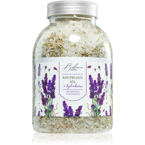 Bohemia Gifts & Cosmetics Bohemia Natur sel de bain apaisant aux plantes à la lavande 1200 g