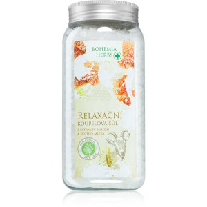 Bohemia Gifts & Cosmetics Bohemia Herbs Honey & Goat Milk sel de bain 900 ml