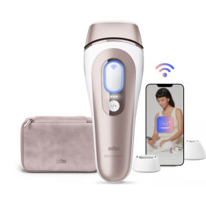 Braun Smart Skin Expert IPL7147 älykäs IPL-laite karvanpoistoon vartalolle, kasvoille, bikinialueelle ja kainaloille 1 kpl