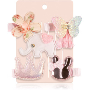 BrushArt KIDS Elephant hair clip set barrettes à cheveux Elephant 5 pcs