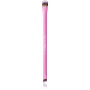 BrushArt Double Duty Eyeliner & Eyeshadow brush pensulă pentru farduri de ochi și pentru eyeliner fata-verso 1 buc