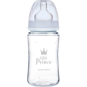 Canpol babies Royal Baby biberon 3m+ Blue 1 pcs