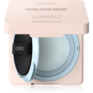 Catrice Magic Shine Eraser Cooling Cushion base matifiante effet rafraîchissant teinte C010 Cool Cloud 10.5 g