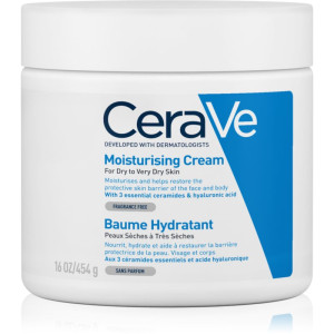 CeraVe Moisturizers Ansigts- og kropsfugtighedscreme til tør og meget tør hud 454 g