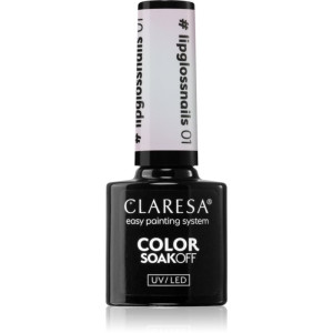 Claresa SoakOff UV/LED Color #lipglossnails Gel Nagellak Tint 01 5 g