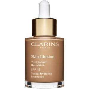 Clarins Skin Illusion Natural Hydrating Foundation Verhelderende Hydraterende Make-up SPF 15 Tint 114N Cappuccino 30 ml