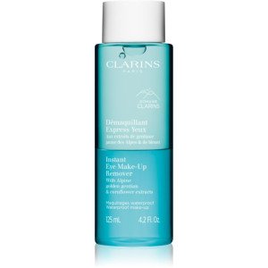 Clarins Cleansing Instant Eye Make-Up Remover Zwei-Phasen Make up - Entferner für die Augen für empfindliche Augen 125 ml
