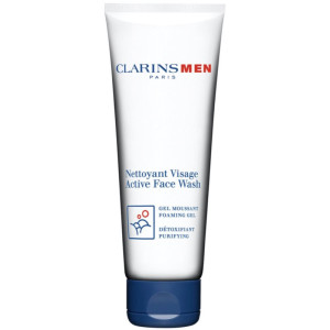Clarins Men Active Face Wash vaahtoava puhdistusgeeli Miehille 125 ml