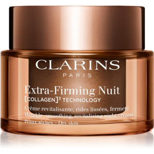 Clarins Extra-Firming Night Cream Løftende natcreme mod rynker til tør hud 50 ml