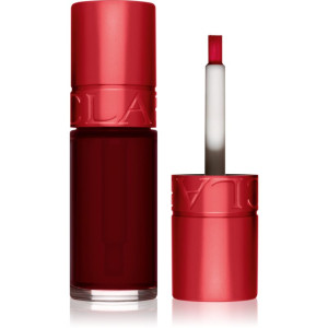 Clarins Water Lip Stain matter Lipgloss mit feuchtigkeitsspendender Wirkung Farbton 09 deep red water 7 ml