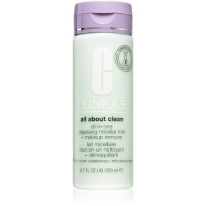 All About Cleanâ„¢ All-In-One Cleansing Micellar Milk + Makeup Remover Leche Suave Limpiadora Para Pieles Secas Y Muy Secas 200 Ml