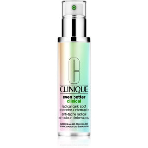 Clinique Even Better™ Clinical Radical Dark Spot Corrector + Interrupter élénkítő szérum a pigment foltok ellen 50 ml