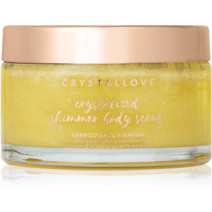 Crystallove Clear Quartz Shimmer Body Scrub gommage corps 200 g