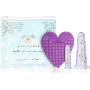 Crystallove Crystalcup kit ventouses visage