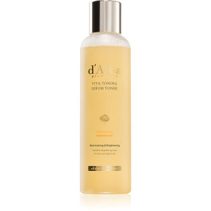 d'Alba Vita Toning Serum Toner lotion tonique hydratante pour une peau lumineuse et lisse 180 ml