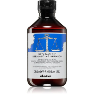 Davines Naturaltech Rebalancing Shampoo Dybderensende shampoo til fedtet hår og hovedbund 250 ml