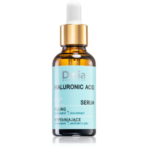 Delia Cosmetics Hyaluronic Acid Udfyldningsserum til ansigt, hals og bryst 30 ml