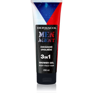 Dermacol Men Agent Ice Hockey Douchegel voor Mannen 3in1 250 ml
