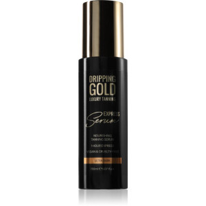 Dripping Gold Express Tanning Serum produs bronzare pentru corp culoare Ultra Dark 150 ml