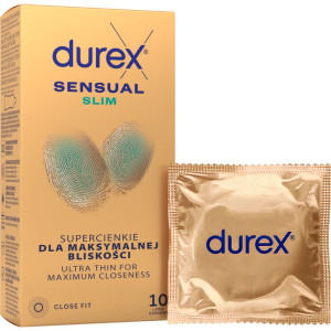 Durex Sensual Slim kondomer 10 stk.