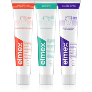 Elmex Mix Trio hammastahna 3x75 ml