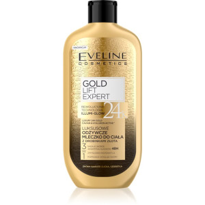 Eveline Cosmetics Gold Lift Expert nährende Körpercrem mit Goldpuder 350 ml