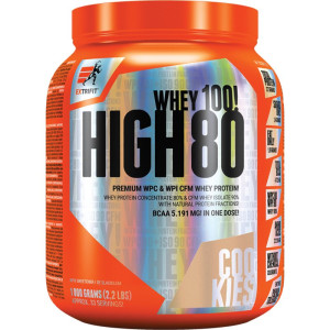 Extrifit High Whey 80 protéine de petit-lait saveur Cookies 1000 g