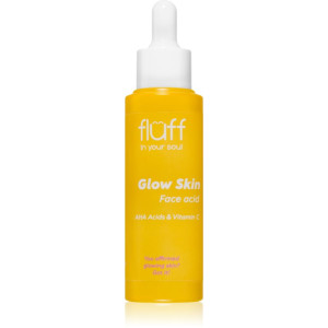 Fluff Glow Skin gommage lissant visage à la vitamine C 40 ml