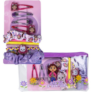Gabby's Dollhouse Beauty Set Accessories kit d’accessoires pour les cheveux pour enfant