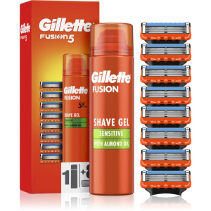 Gillette Fusion5 Sensitive Barbersæt