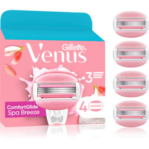Gillette Venus Comfortglide Spa Breeze Erstatningsblade 4 stk.