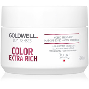 Goldwell Dualsenses Color Extra Rich Regenererande mask För grovt, färgat hår 200 ml