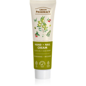 Green Pharmacy Olive & Goji Berry Hand & Nail Cream crème mains 100 ml