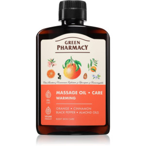 Green Pharmacy Essential oils of Orange Massage Oil Varmende massageolie 200 ml